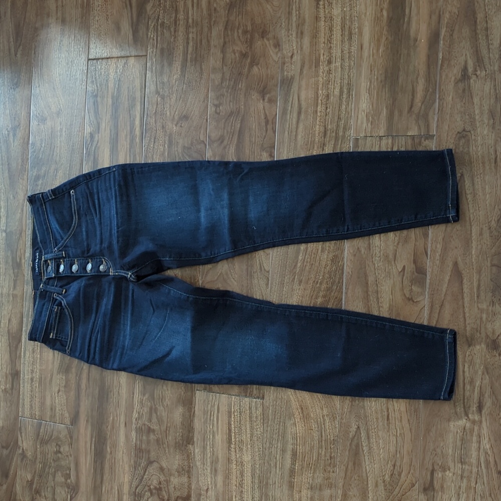 Lucky Brand High Rise Skinny Bridgette Button Fly Jeans - Picture 2 of 9